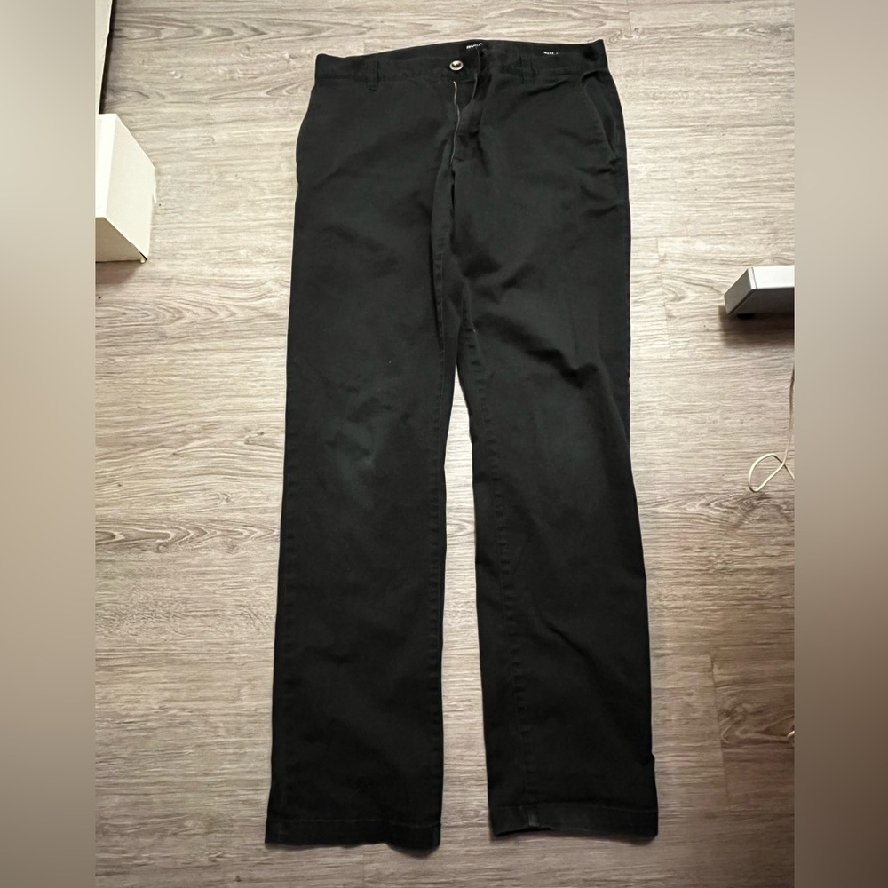 RVCA BLACK CHINO 33W